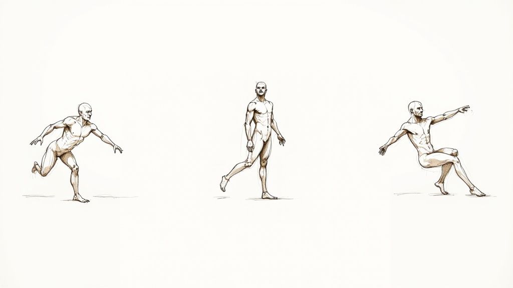Gesture Drawing Capturing Life in Motion