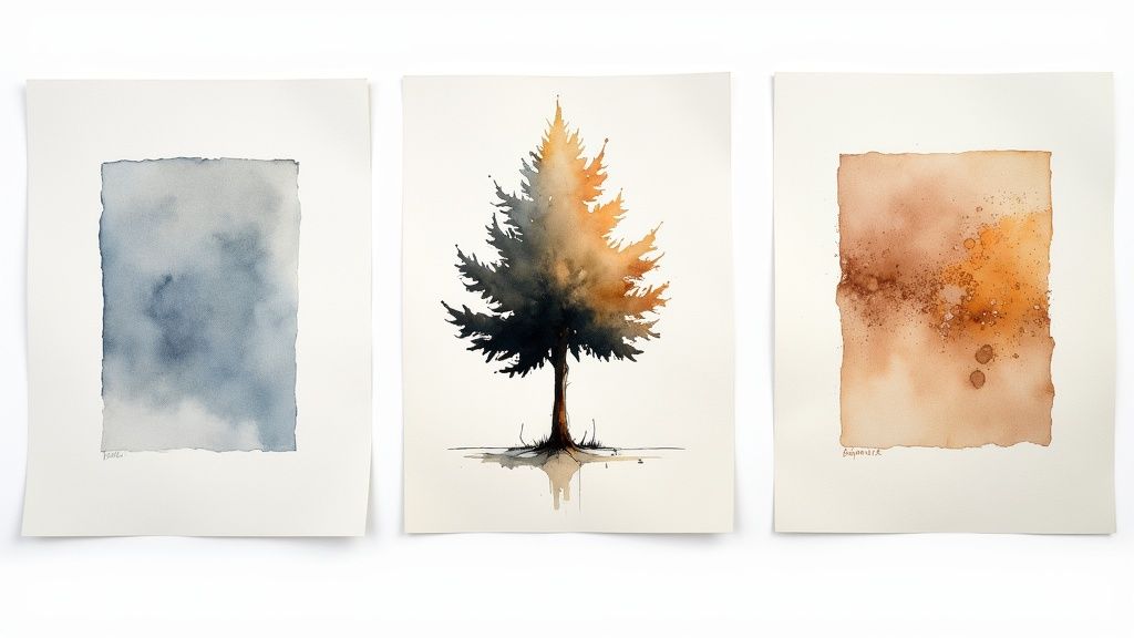 Mastering Core Watercolor Techniques