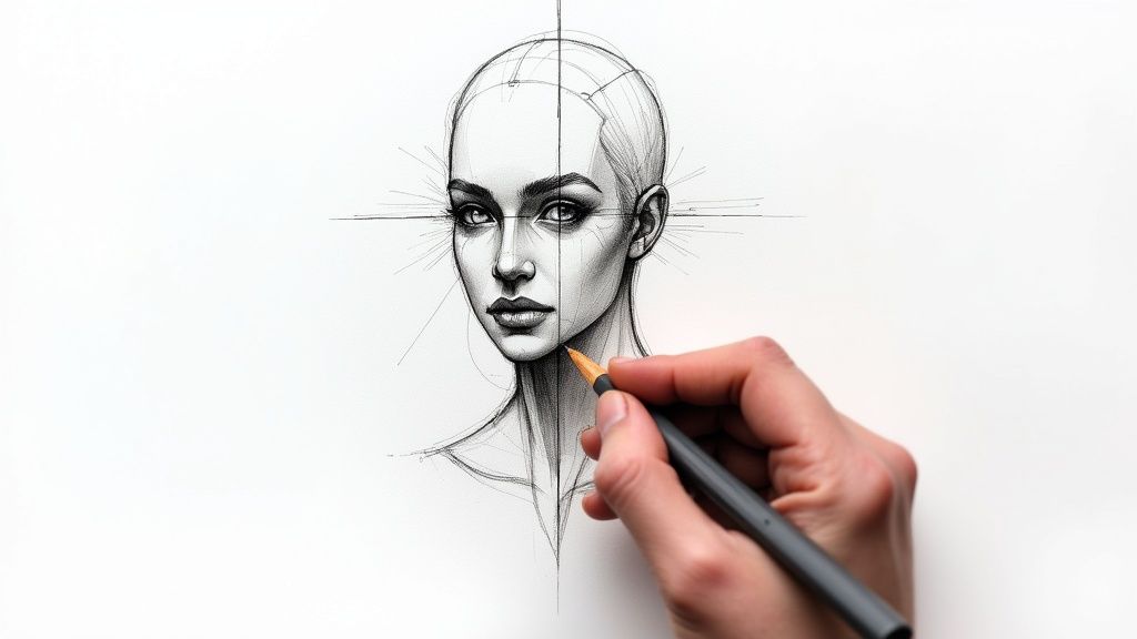 How to Draw Realistic Portraits From Scratch